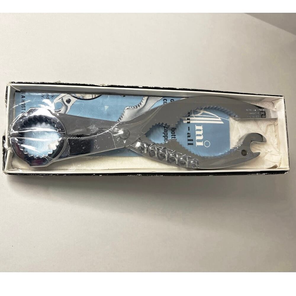 NEW Collectible AMI 1951 Multi Tool Champagne Cork Extractor Original Box